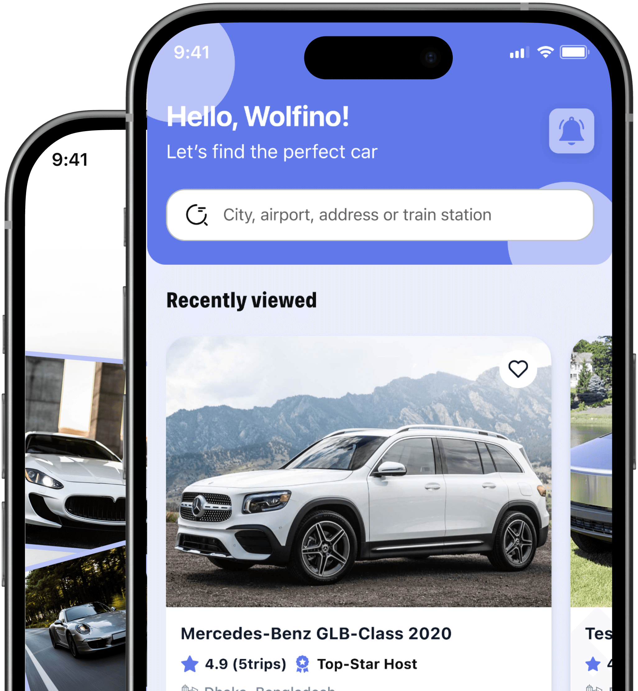 Bonavent app on smartphone