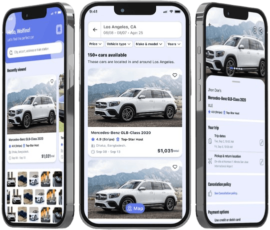 Seamless Search & Car Details
